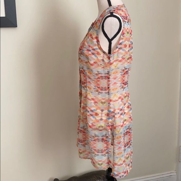 CAbi Sleeveless Tunic Blouse Size S - Picture 4 of 8